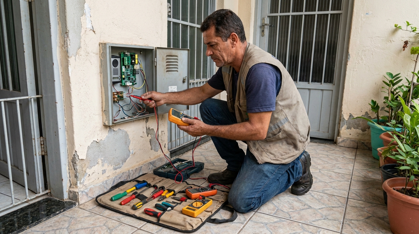 Conserto de interfone profissional em Jaraguá do Sul‑SC