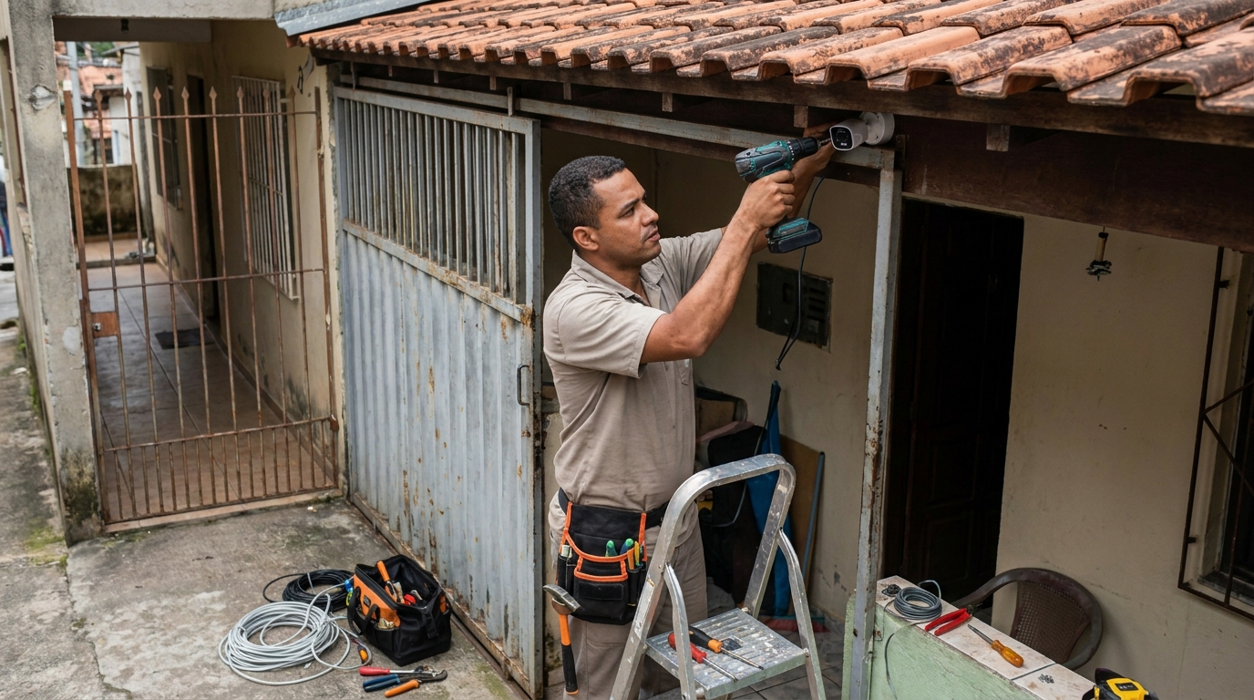 Instalacao de cameras de seguranca em Jaraguá do Sul‑SC