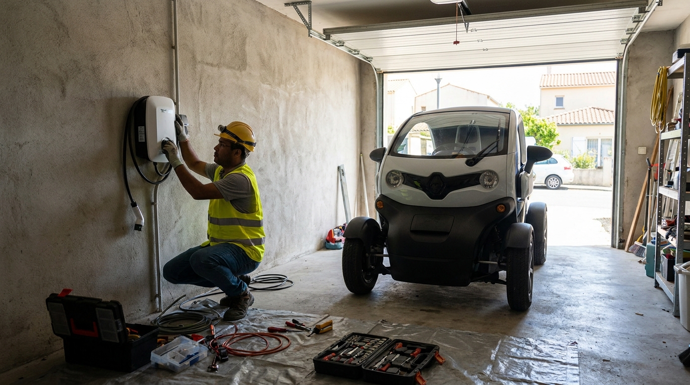 Instalacao de carregador de carro eletrico profissional em Jaraguá do Sul‑SC