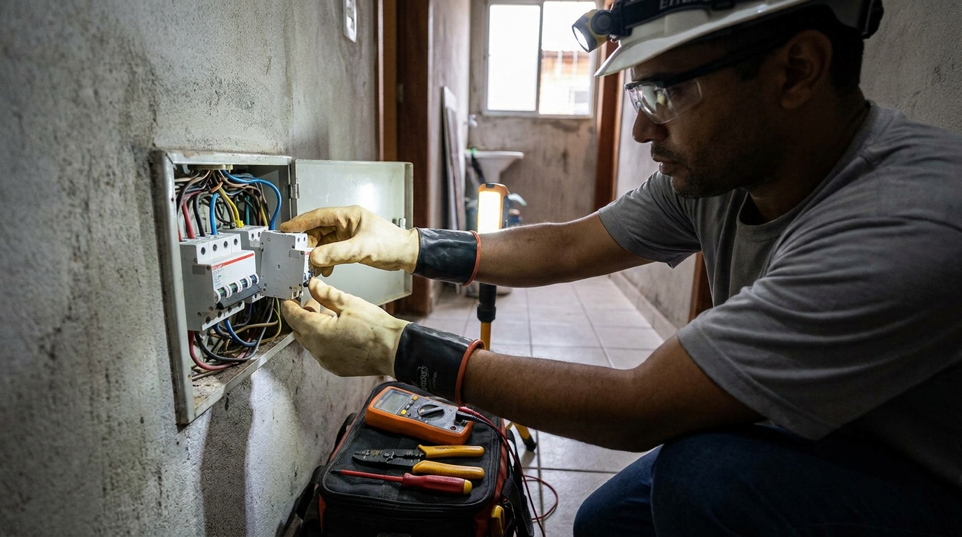 Instalacao de disjuntor profissional em Jaraguá do Sul‑SC