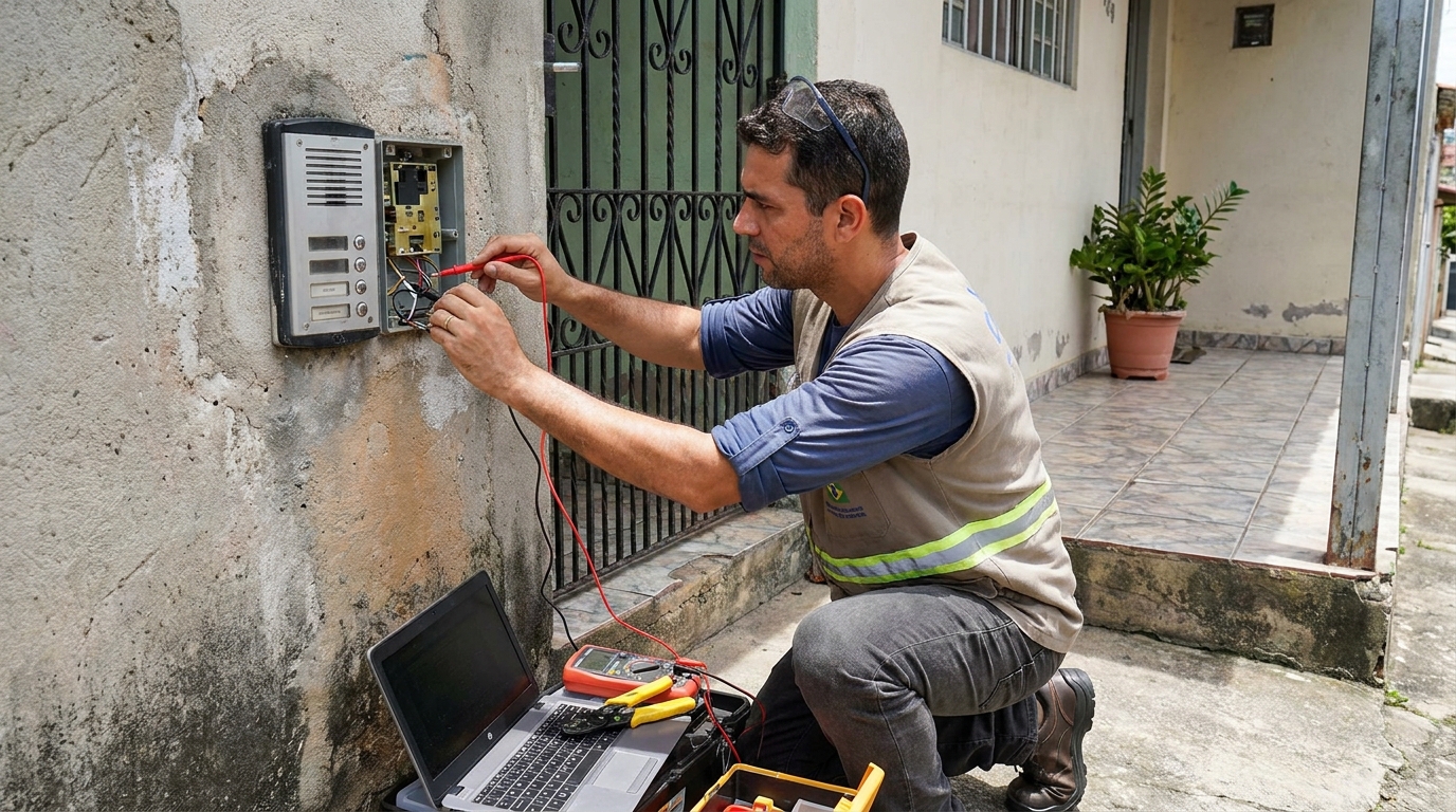Reparo de interfone em Jaraguá do Sul‑SC